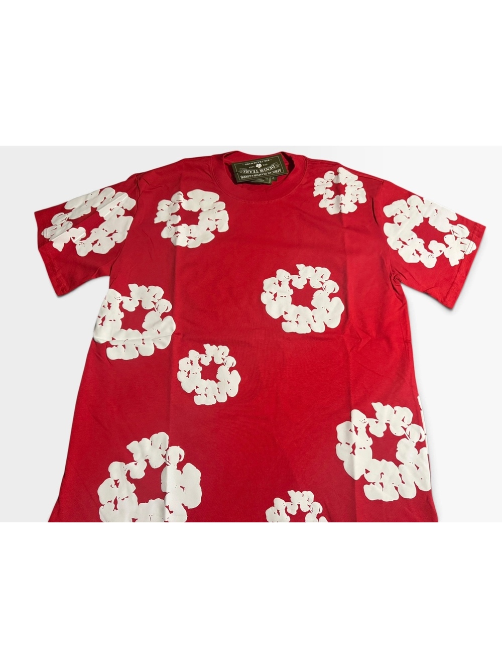 Denim Tears Floral print red T-shirt